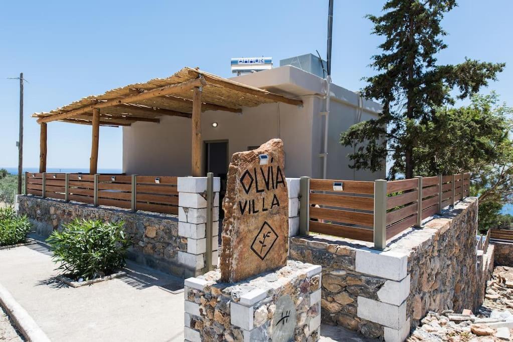 Villa Olvia Dimos Dimos Sfakia Exteriör bild