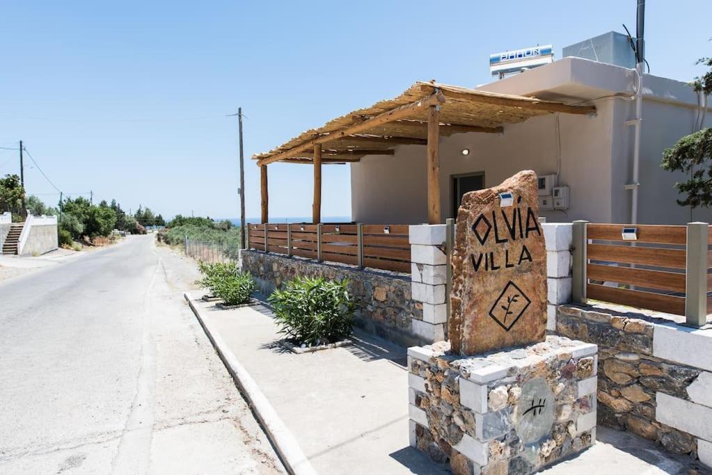 Villa Olvia Dimos Dimos Sfakia Exteriör bild