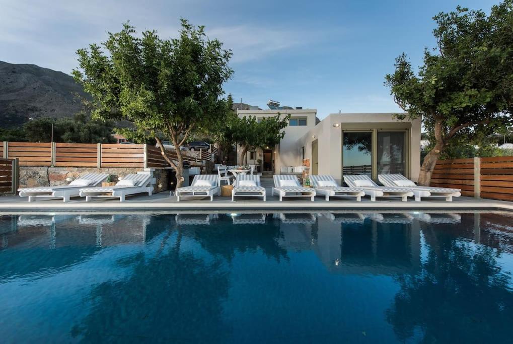 Villa Olvia Dimos Dimos Sfakia Exteriör bild