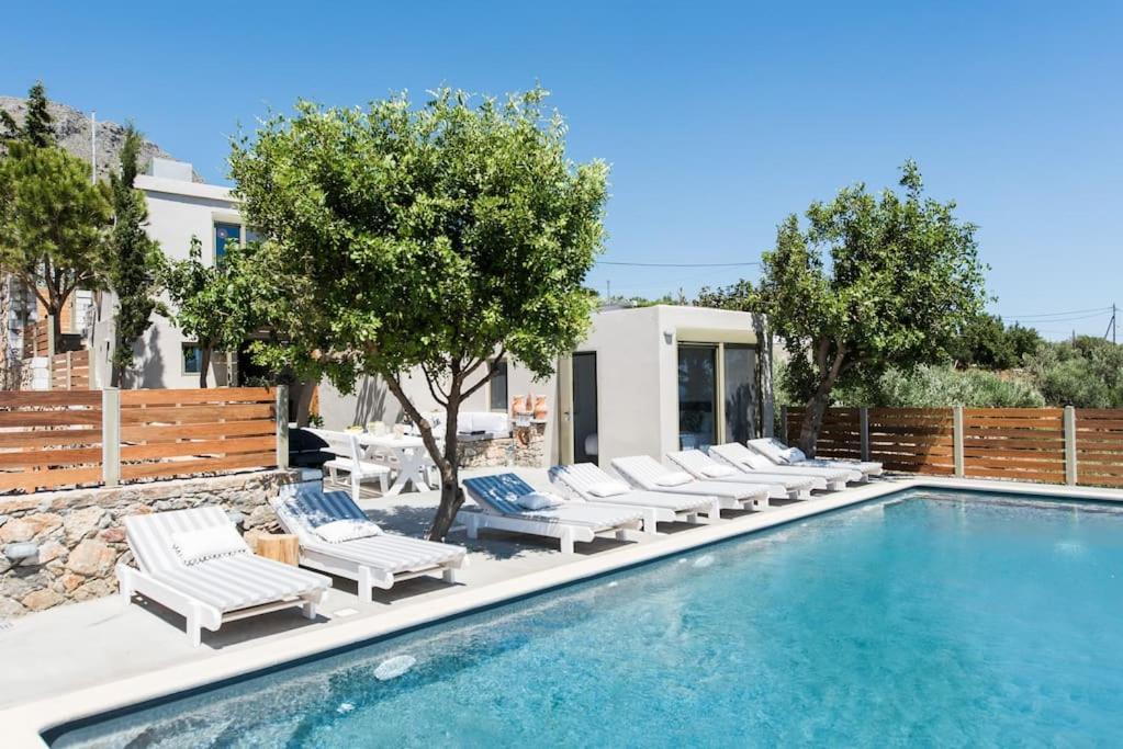 Villa Olvia Dimos Dimos Sfakia Exteriör bild